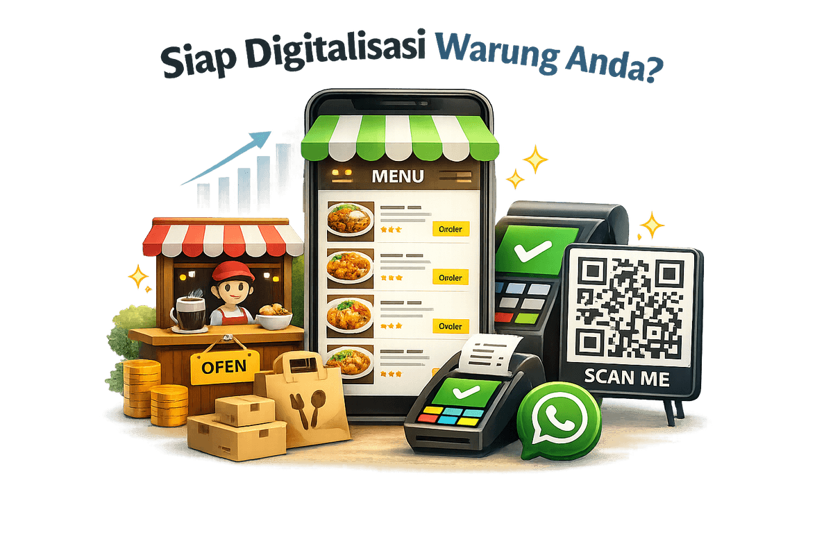 Digitalisasi Warung dengan QR Code