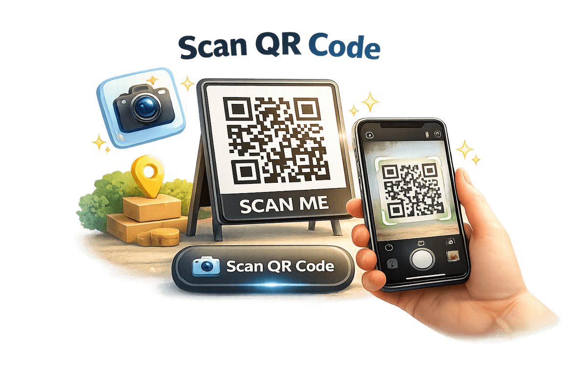 Scan QR Code dengan Kamera
